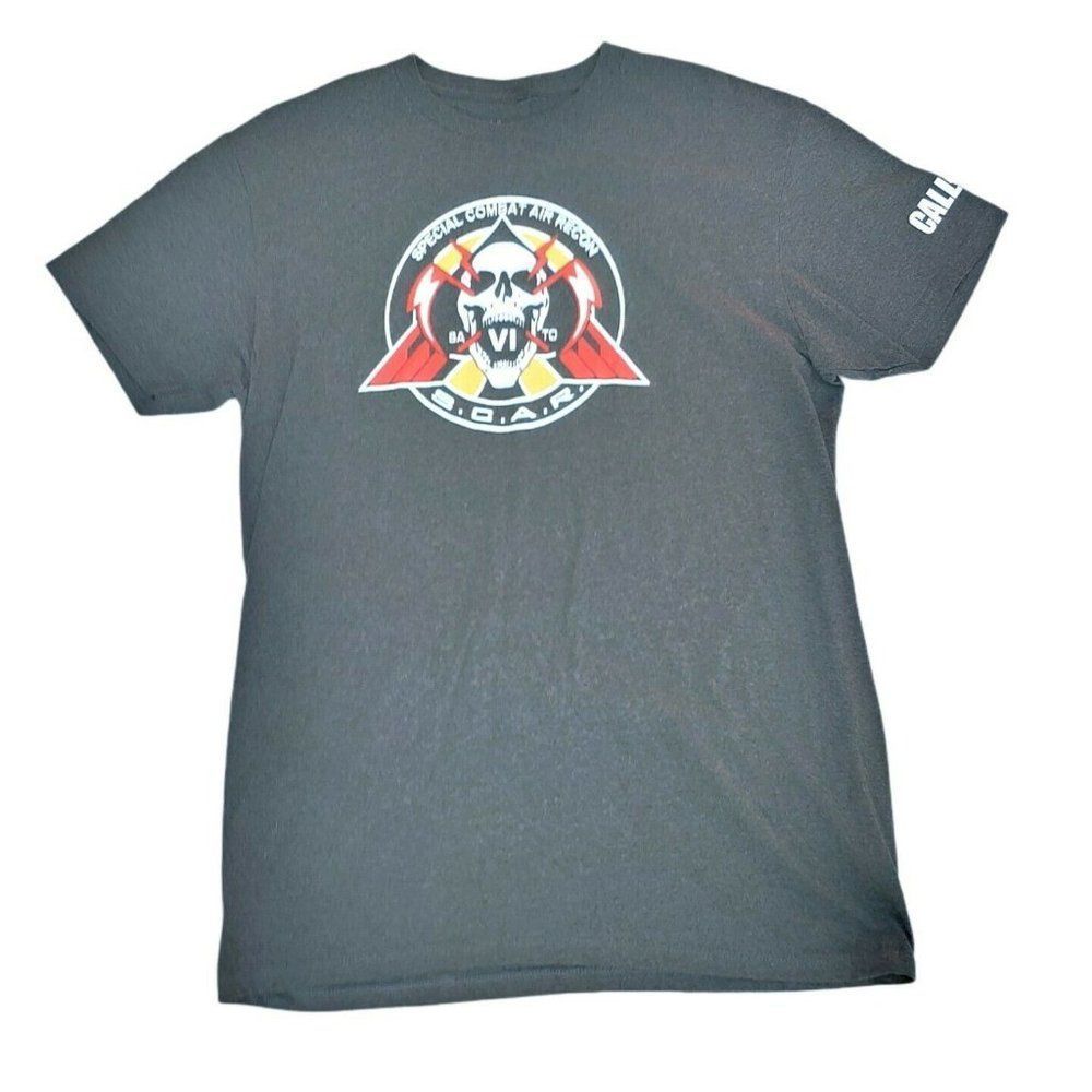 Official CALL OF DUTY SCAR 2016 Activision Video Game t-shirt Men's LARGE